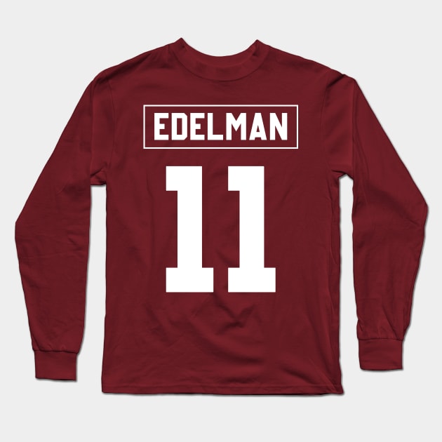 Julian Francis Edelman Long Sleeve T-Shirt by Cabello's